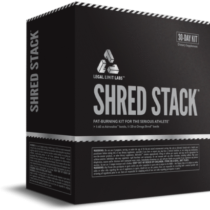 SHRED STACK 30-Day Fat Burning System Adrenalize & Omega Shred